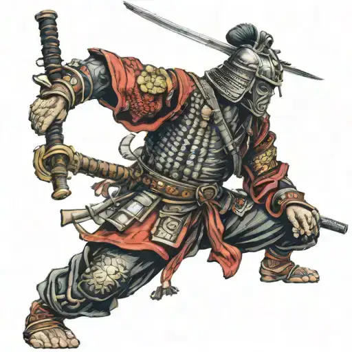 Beads Samurai Warrior