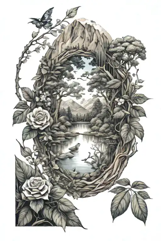 Nature Scene Inspired