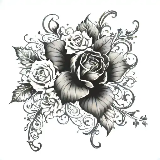 Gothic Floral Patterns