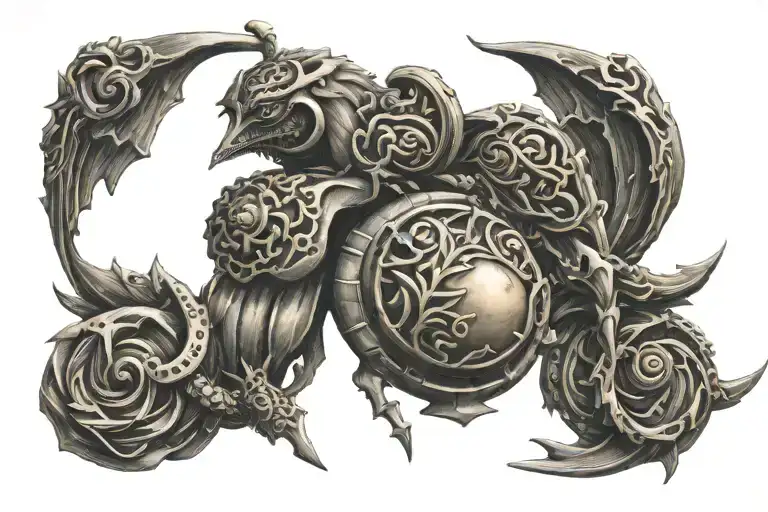 Strength Wisdom Charm Enigma