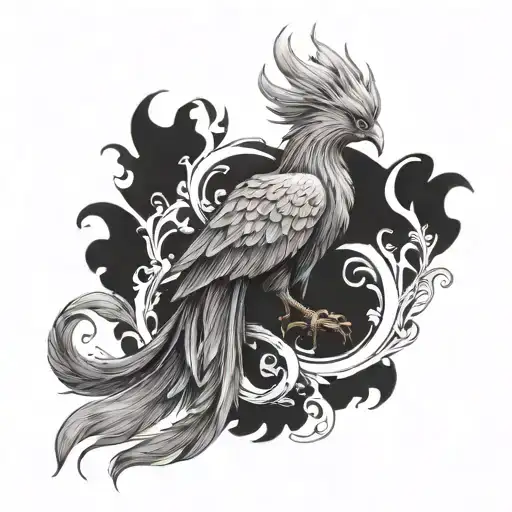 Feminine Phoenix Bird