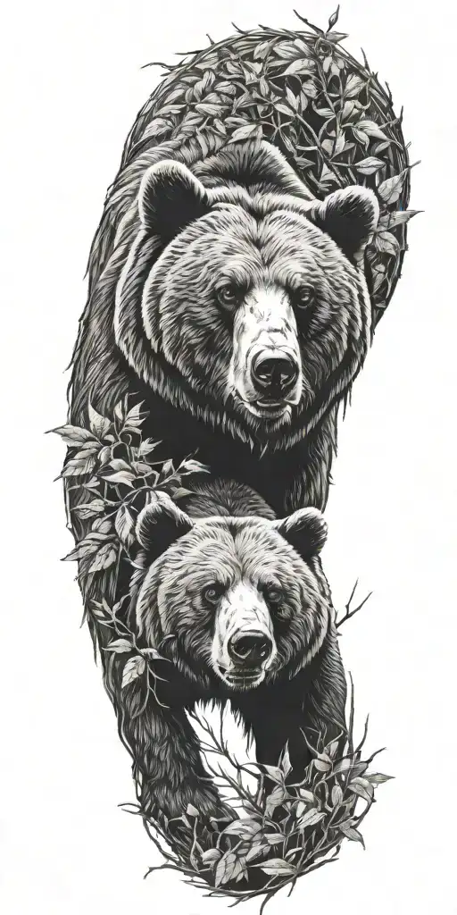 Bear Amidst Thorns