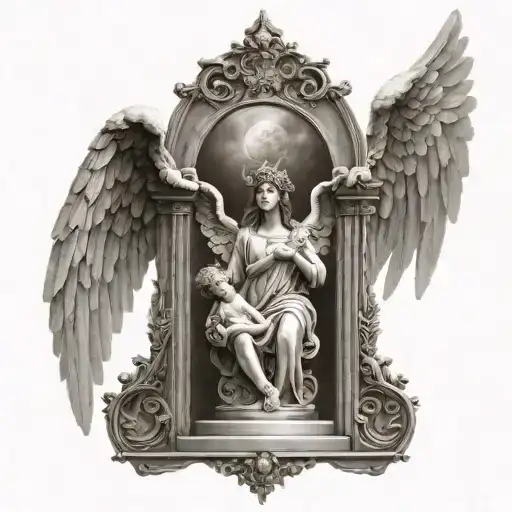 Angels In Heaven Gates