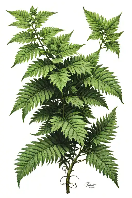 Fern Book Marijuana Flowers Growing
