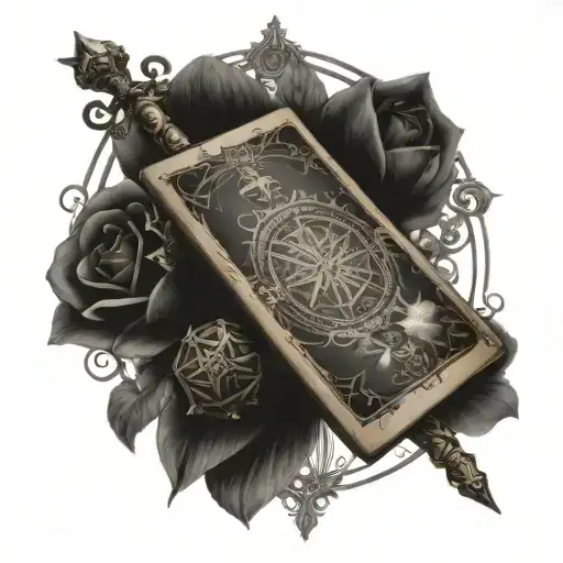 Tarot Card Illustration Inspired