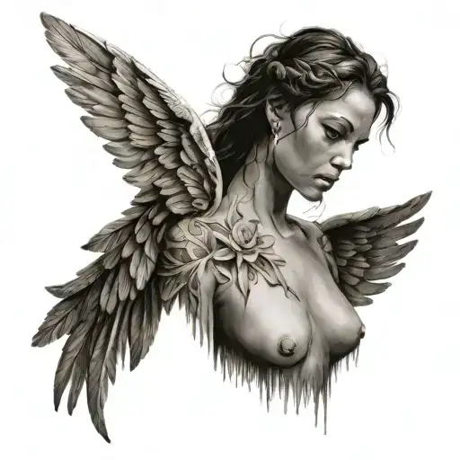 Mirada Rencorosa Del Angel Caido