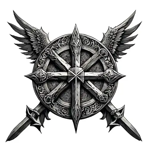 Valhalla Vegvisir Odin