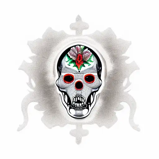 Pit Bull Santa Muerte