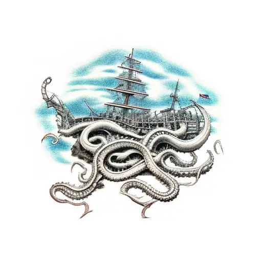 Kraken Overhead Shipwreck