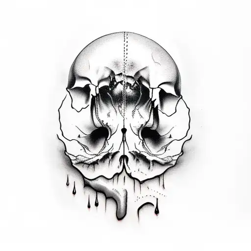 Tears Of Pain From Skull