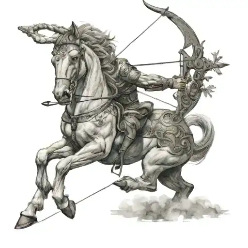 Sagittarius Centaur-archer Shooting