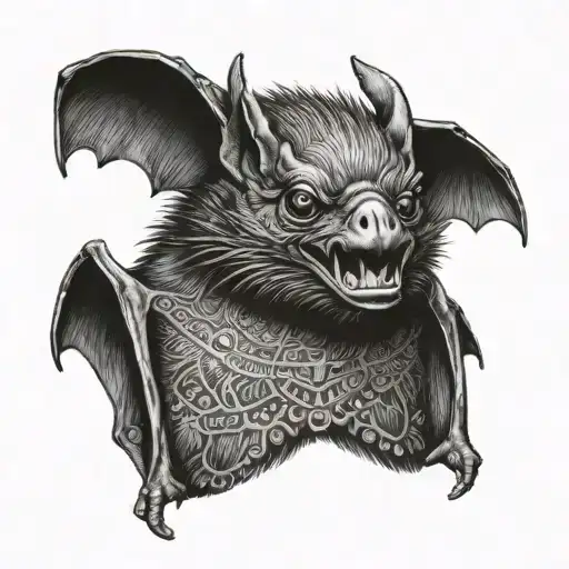 Bat Indigenous Australian Art