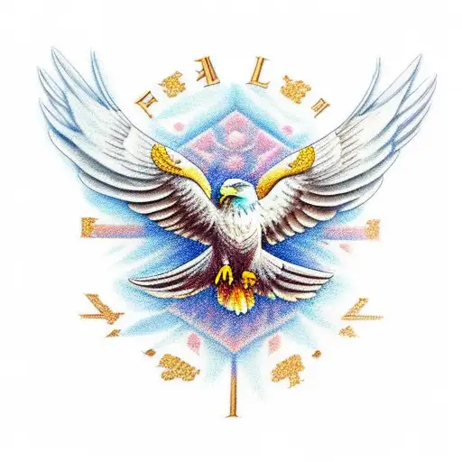 Full Eagle With Lily