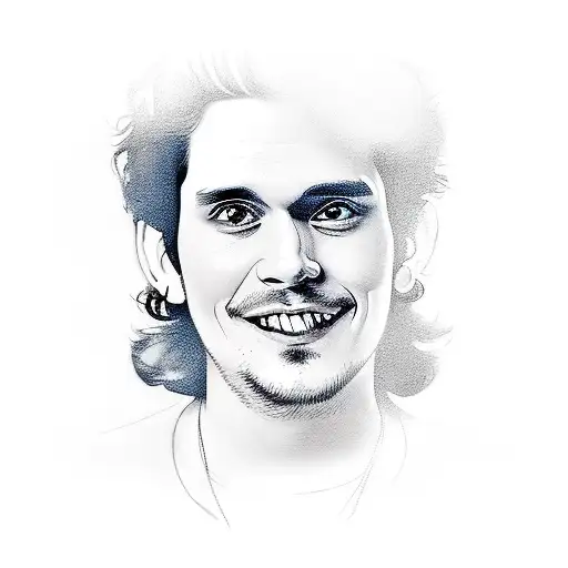 John Mayer With A Creepy Smile