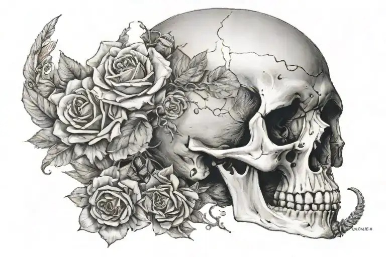 Skull With The Name