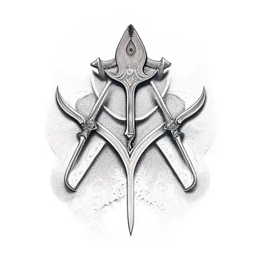 Three Sword In A Row