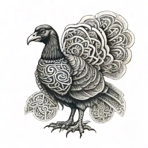 Celtic Turkey Fan