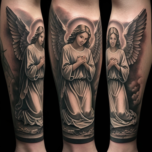 Kneeling Angel