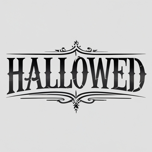 Hallowed Tattoo idea