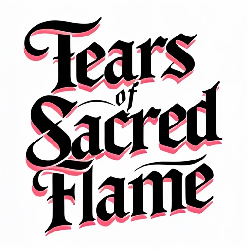 Tears of Sacred Flame Tattoo idea