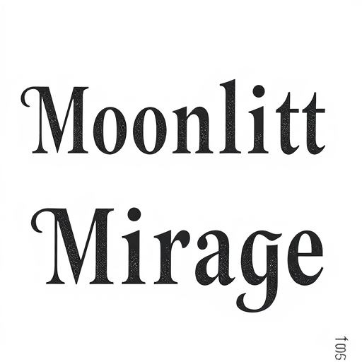 Moonlit Mirage Tattoo idea
