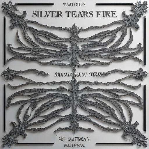 Silver Tears of Fire Tattoo idea