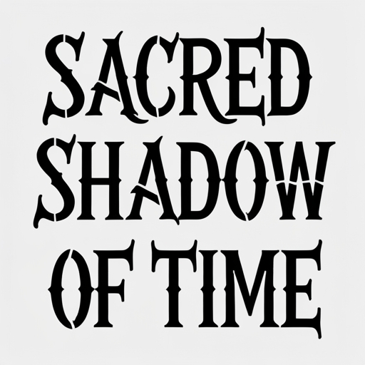 Sacred Shadow of Time Tattoo idea
