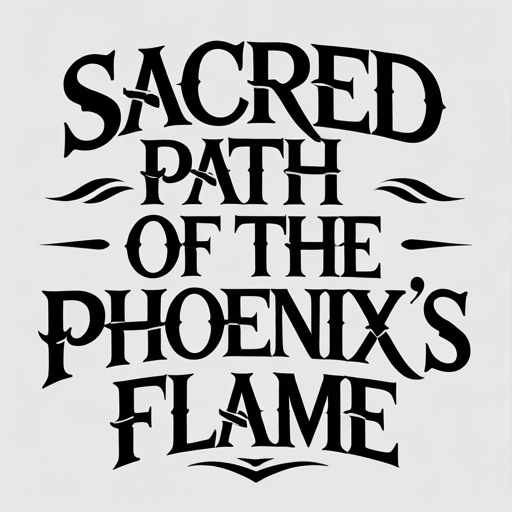 Sacred Path of the Phoenix’s Flame Tattoo idea