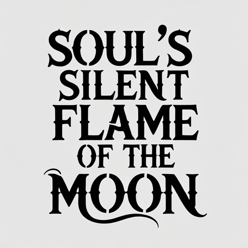 Soul’s Silent Flame of the Moon Tattoo idea