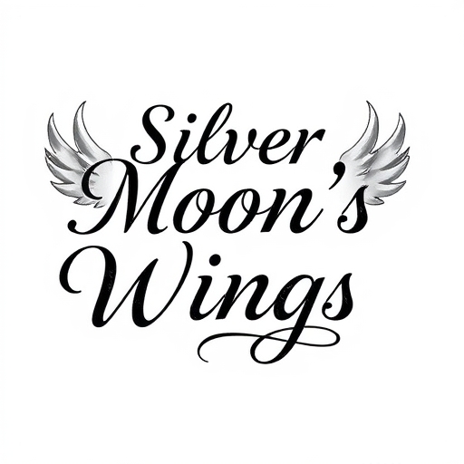 Silver Moon’s Wings Tattoo idea