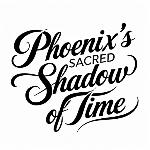 Phoenix’s Sacred Shadow of Time Tattoo idea