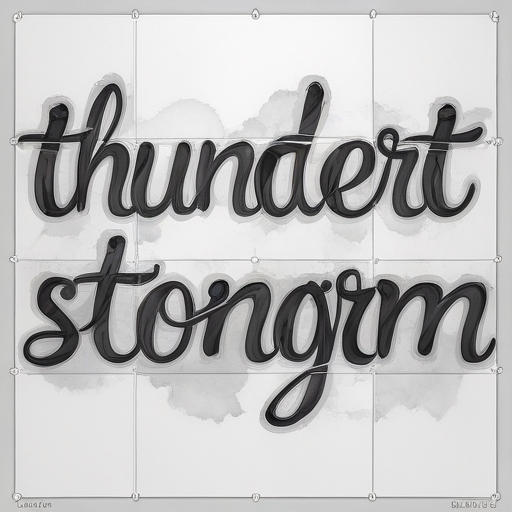 Thunderstorm Tattoo idea