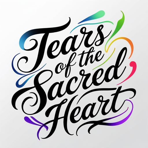 Tears of the Sacred Heart Tattoo idea