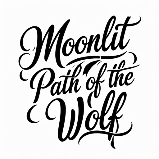 Moonlit Path of the Wolf