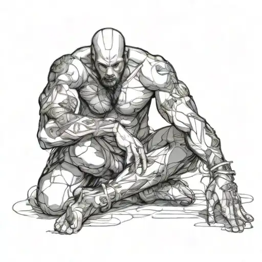 Sexy Submissive Male Figure