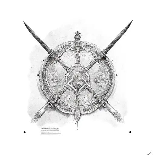 A Sword With Intricate Mechanical Details