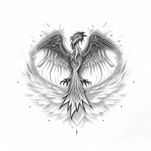 Though-provoking Quote With A Phoenix Rising From The Ashes