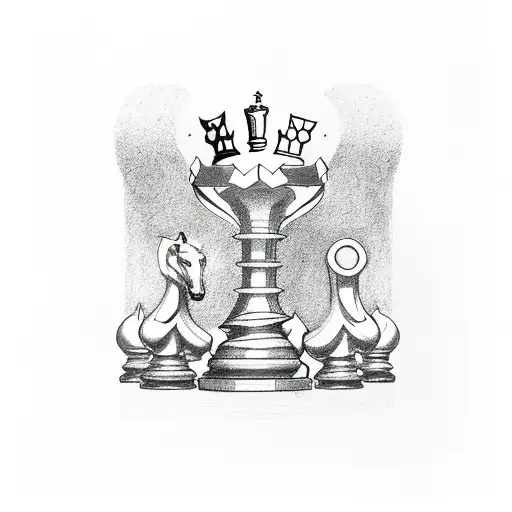 Infinity Loop And Queen Chess