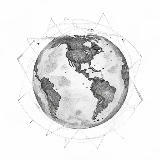 Atlas God Earth Geology