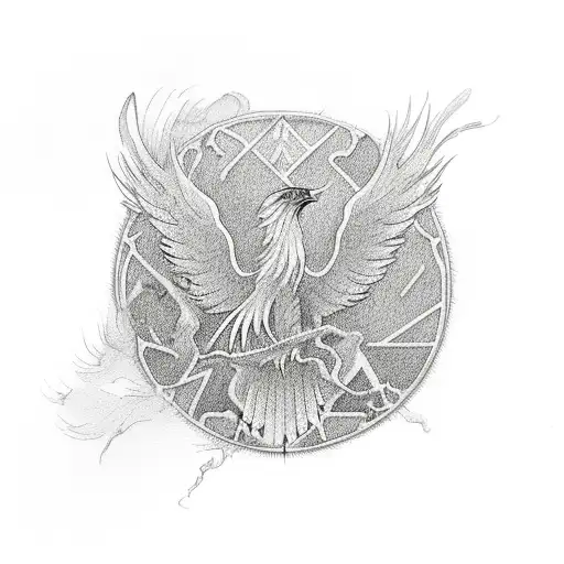 Phoenix Rinses From Burnt Clock