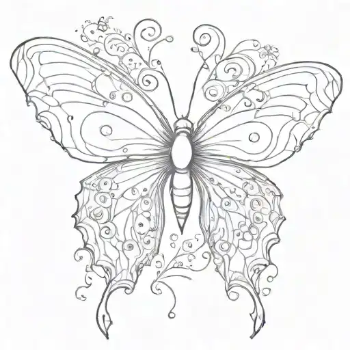 Semicolon Butterfly My Jenny