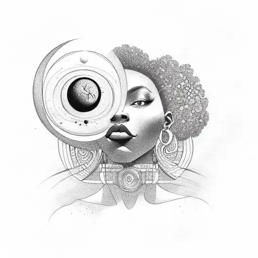 Black Women Represents Planet Venus