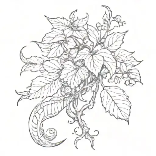 Vine Growing Up Masculine