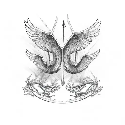 A Family Tree With Branches Shaped Like Airplane Wings