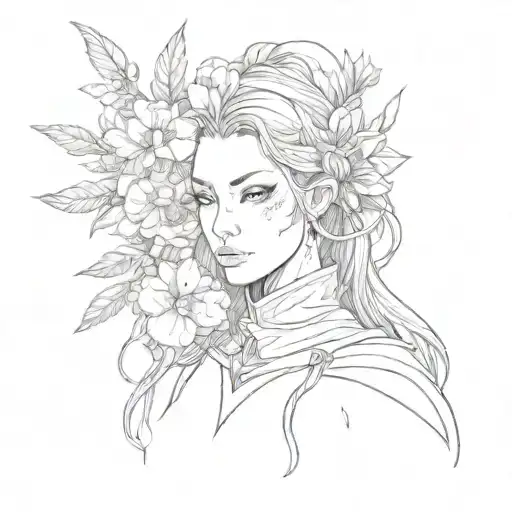 She Is A Warrior But Looks Like A Flower