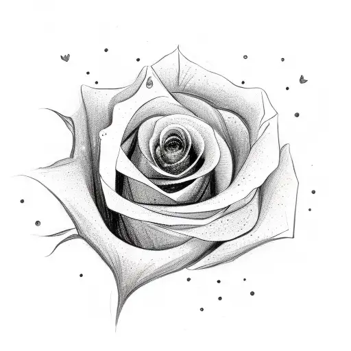 The Word Fairytale Written A Rose