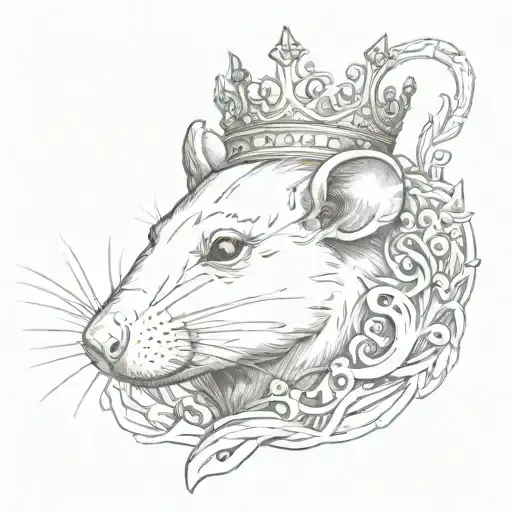 Rat With Crown S Deadbody