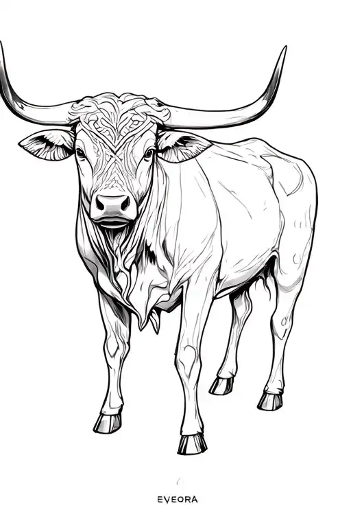 Create A Female Bull With The Name Eveora