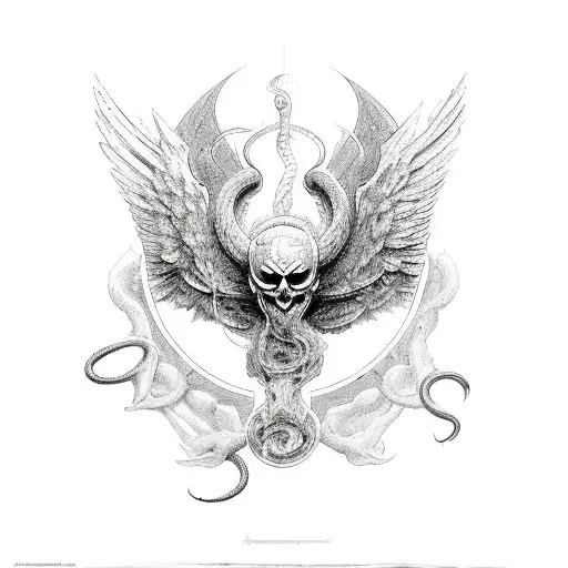 Archangel Michael Vs Two Headed Snake