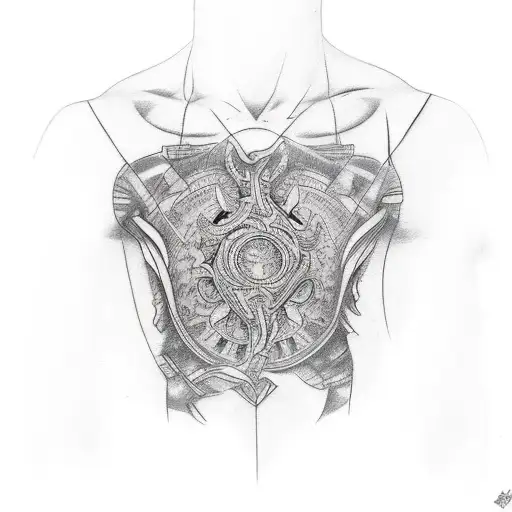 Seductive Male Full Chest